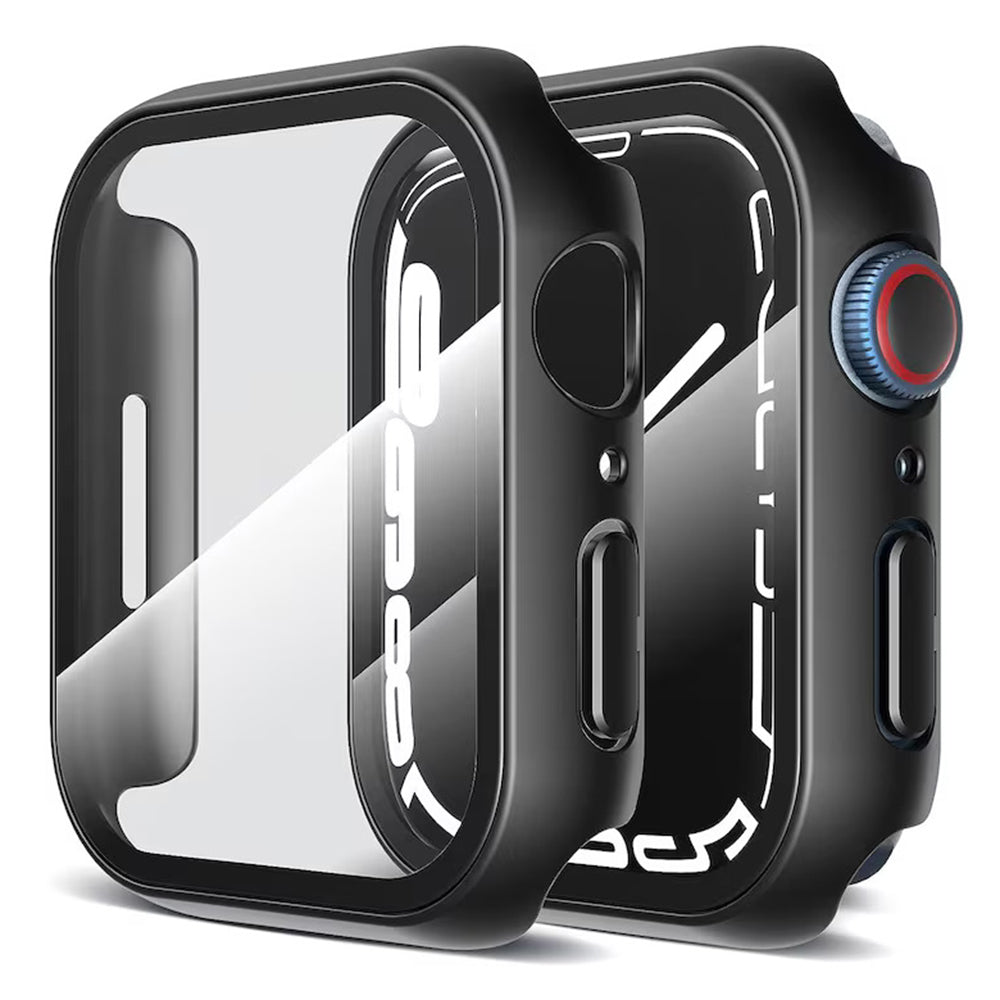 Techsuit Defense360 Pro Case for Apple Watch 7 45mm Series, Black