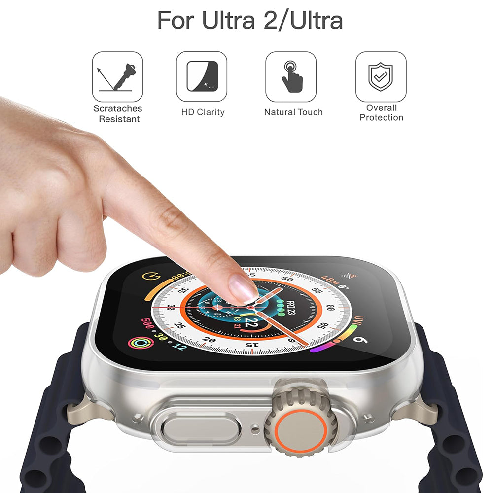 Techsuit Defense360 Pro Hülle für Apple Watch Ultra Series, Transparent