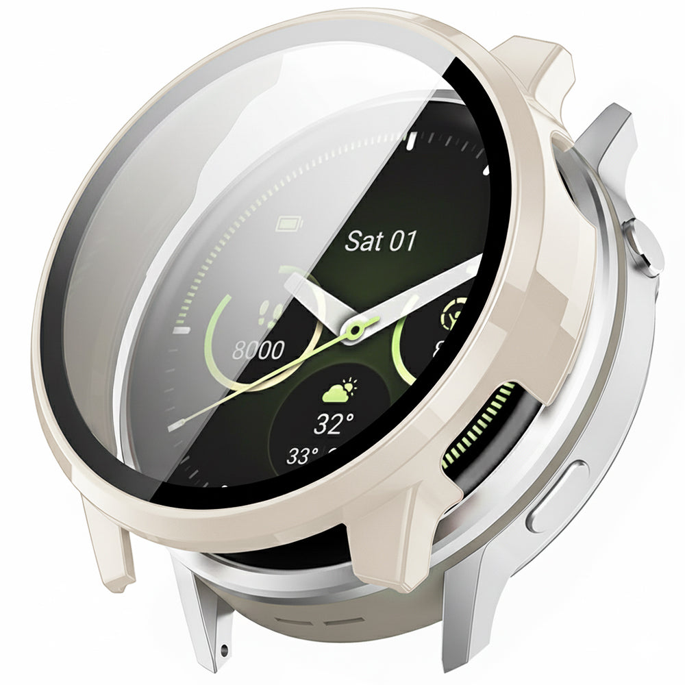 Techsuit Defense360 Pro Hülle für Garmin Venu 4 41mm, Beige