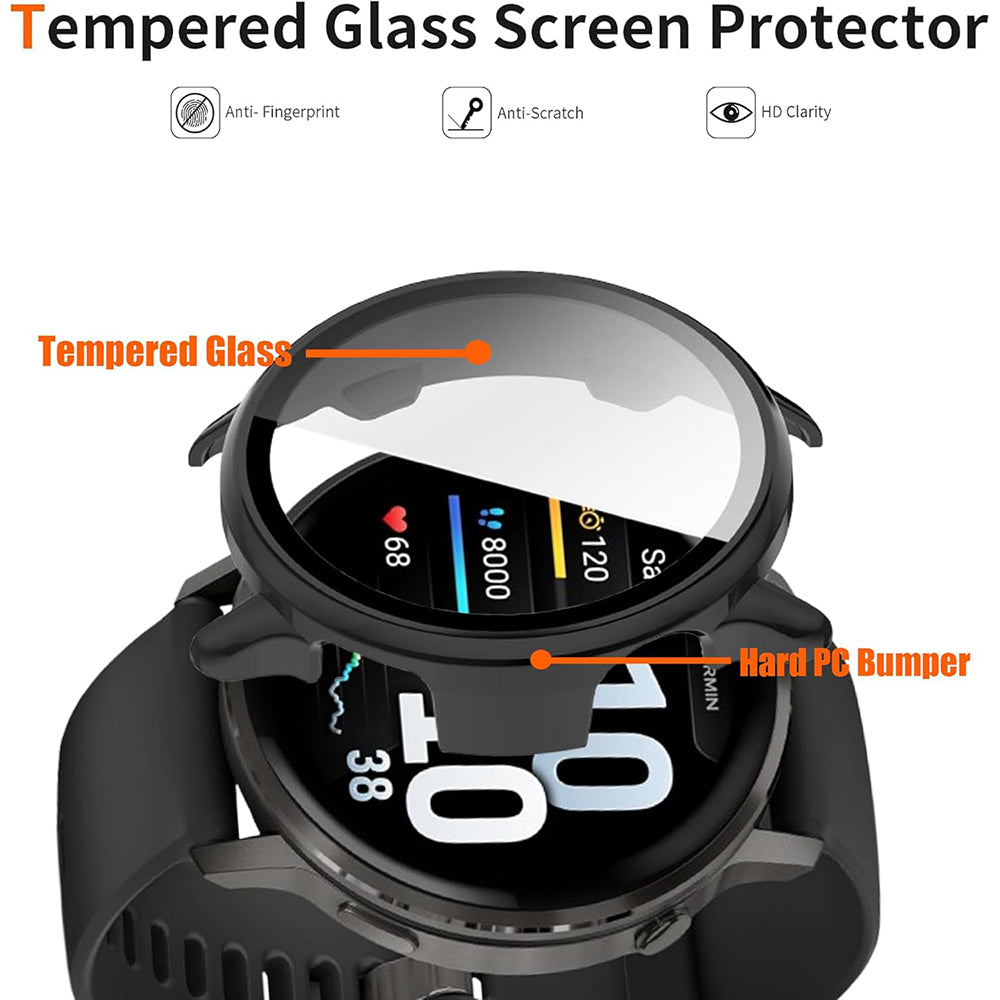 Techsuit Defense360 Pro Hülle für Garmin Venu 4 45mm, Beige