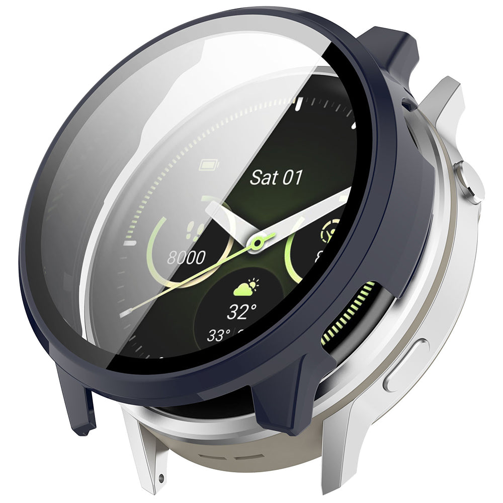 Techsuit Defense360 Pro Hülle für Garmin Venu 4 45mm, Marineblau