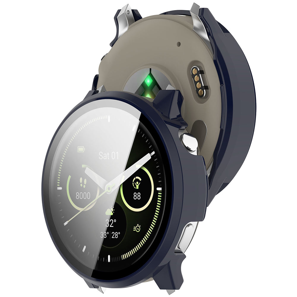 Techsuit Defense360 Pro Hülle für Garmin Venu 4 45mm, Marineblau