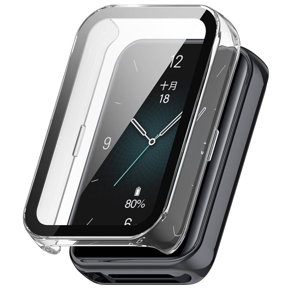 Techsuit Defense360 Pro Case for Honor Band 10 / Band 9, Transparent
