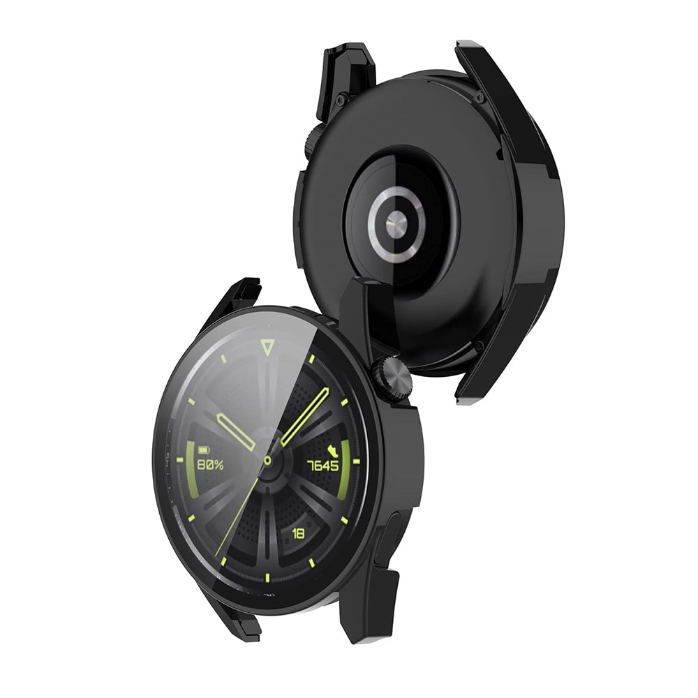 Techsuit Defense360 Pro Hülle für Huawei Watch GT 3 46mm, Schwarz
