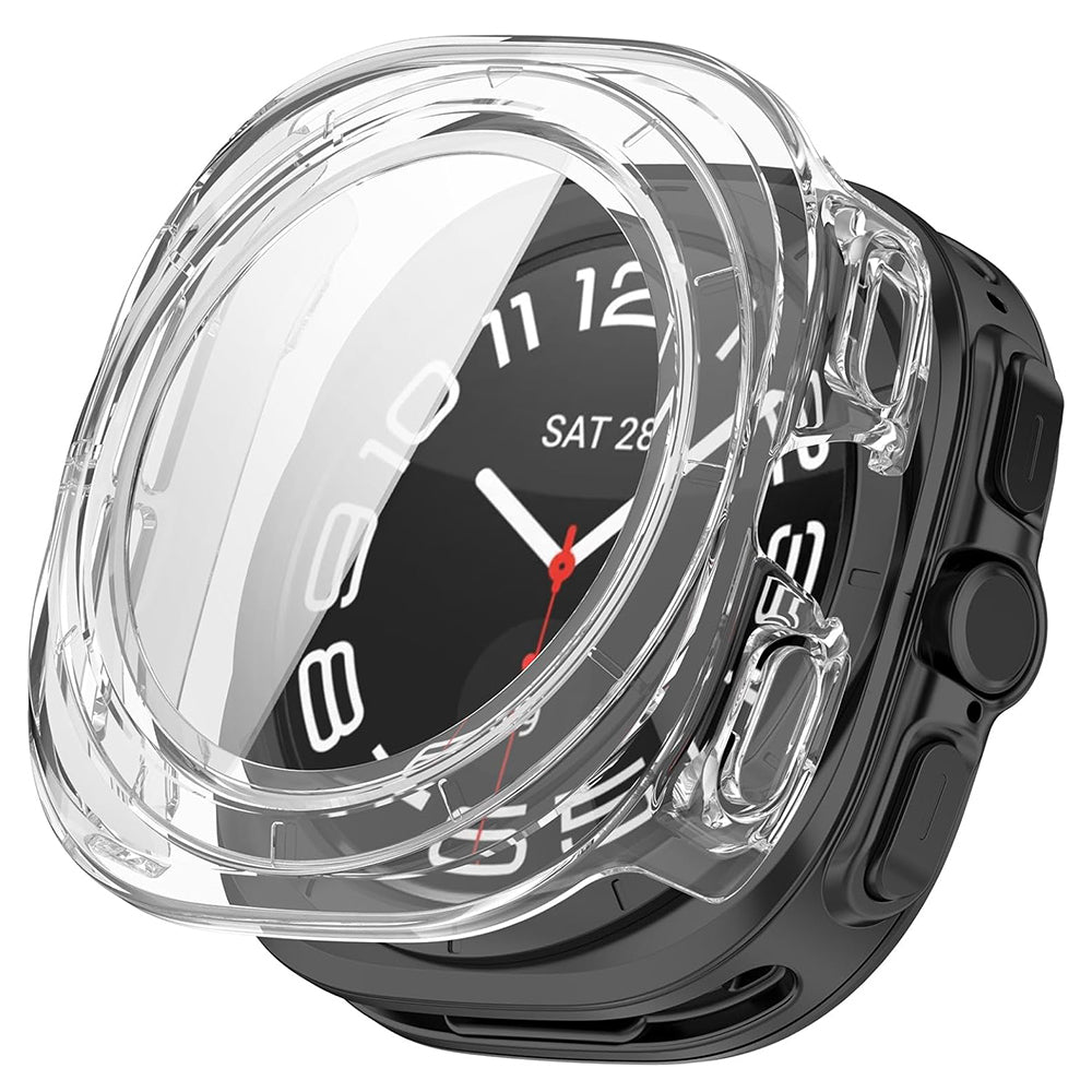 Techsuit Defense360 Pro Hülle für Samsung Galaxy Watch Ultra, Transparent