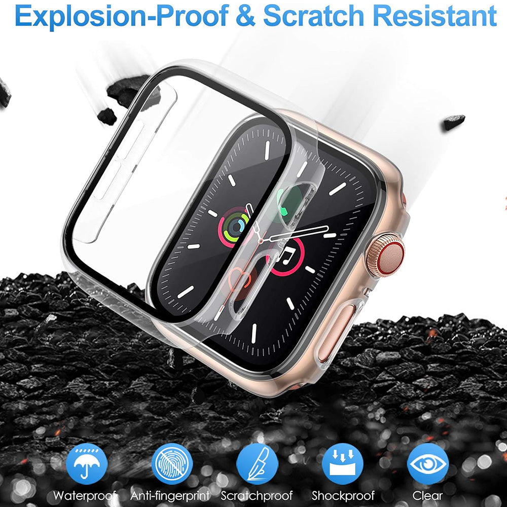 Techsuit Defense360 Pro Hülle für Samsung Galaxy Watch Ultra, Transparent