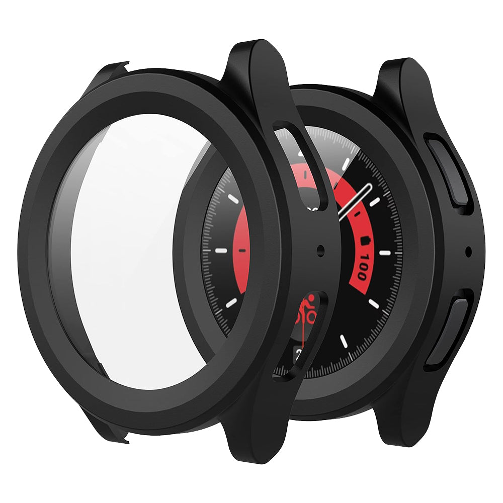 Techsuit Defense360 Pro Hülle für Samsung Galaxy Watch5 Pro 45mm, Schwarz