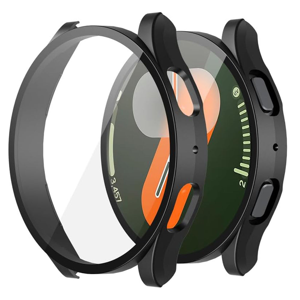 Techsuit Defense360 Pro Hülle für Samsung Galaxy Watch7 40mm, Schwarz