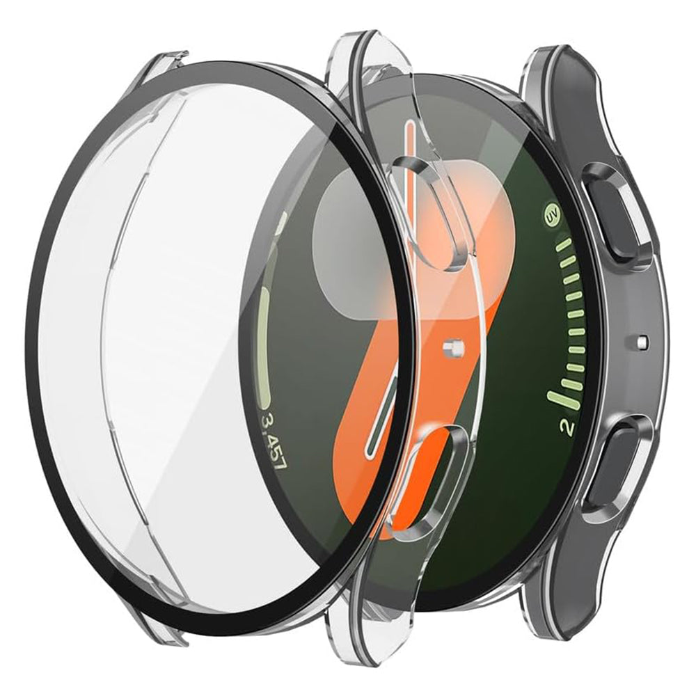 Techsuit Defense360 Pro Hülle für Samsung Galaxy Watch7 40mm, Transparent
