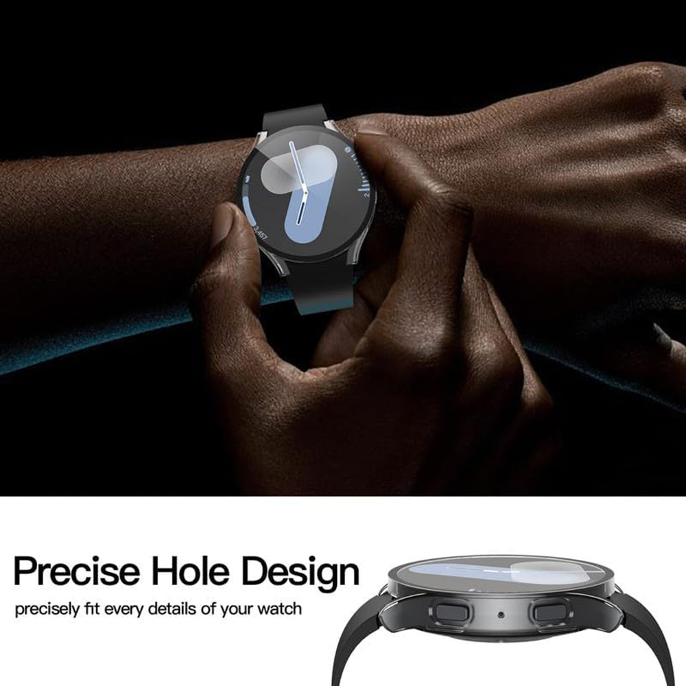 Techsuit Defense360 Pro Hülle für Samsung Galaxy Watch7 40mm, Transparent