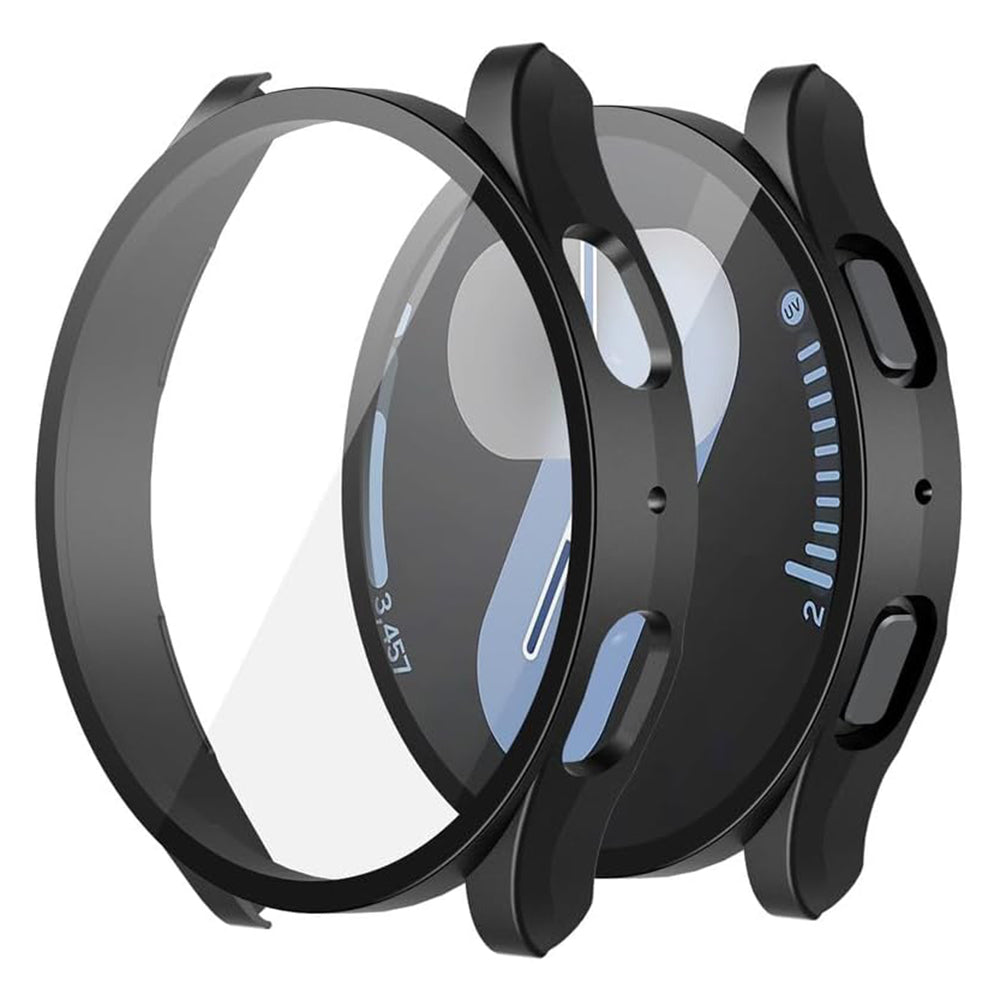 Techsuit Defense360 Pro Hülle für Samsung Galaxy Watch7 44mm, Schwarz