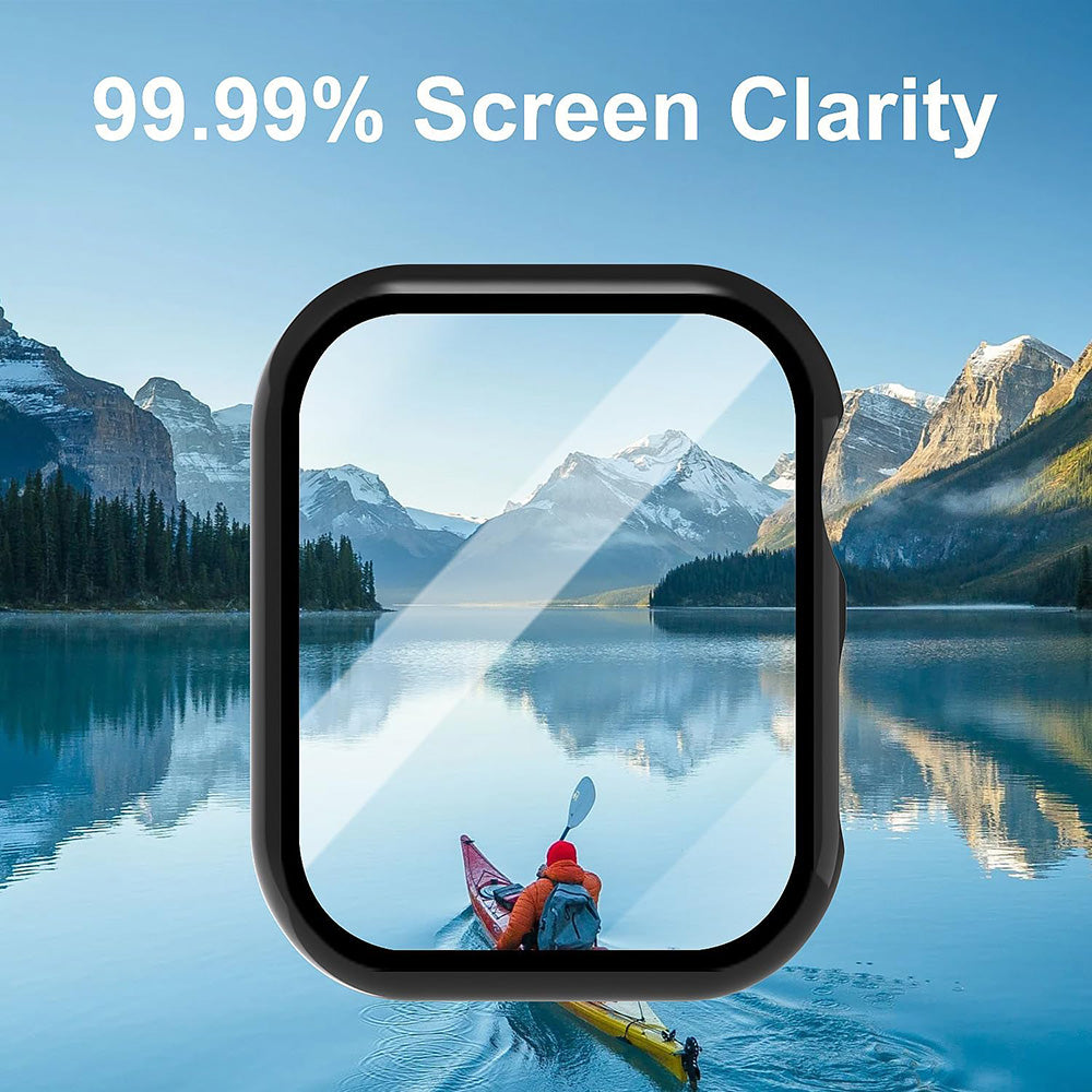 Techsuit Defense360 Pro Hülle für Xiaomi Smart Band 6 / Band 5 / Band 4, Schwarz