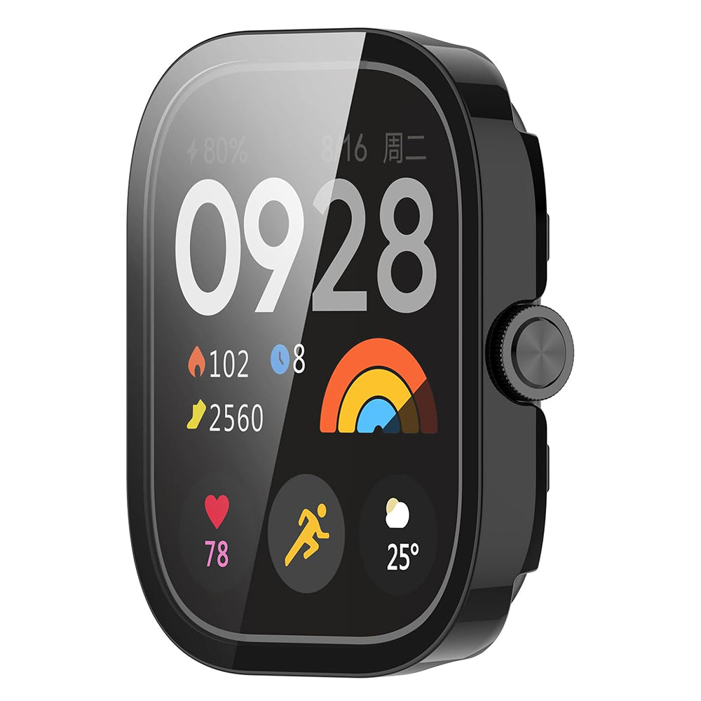 Techsuit Defense360 Pro Case for Xiaomi Redmi Watch 4, Transparent