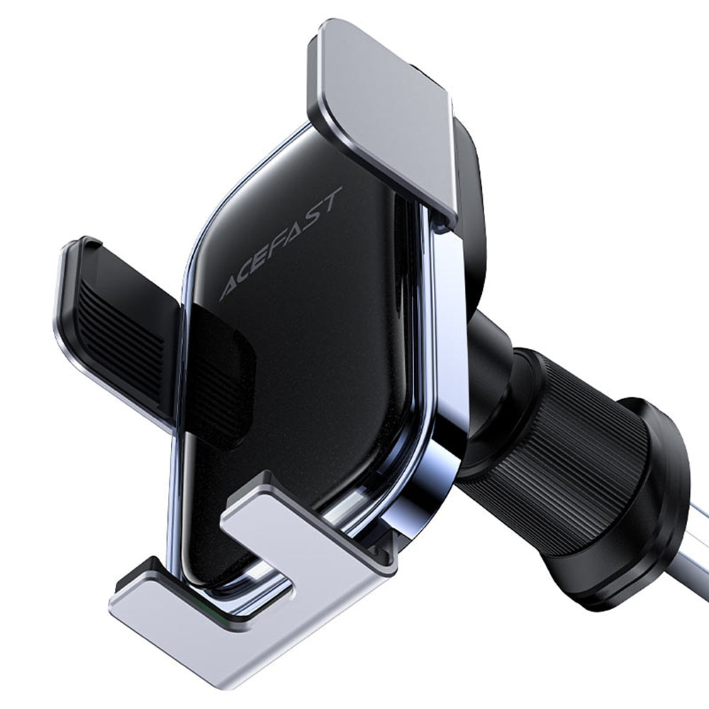 Acefast D39 Car Mount with Solar Panel, Universal, Black