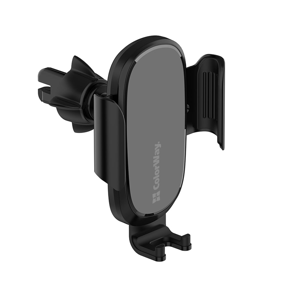 Wireless Car Charger ColorWay CW-CHAW038Q, 15W, 1.67A, Black