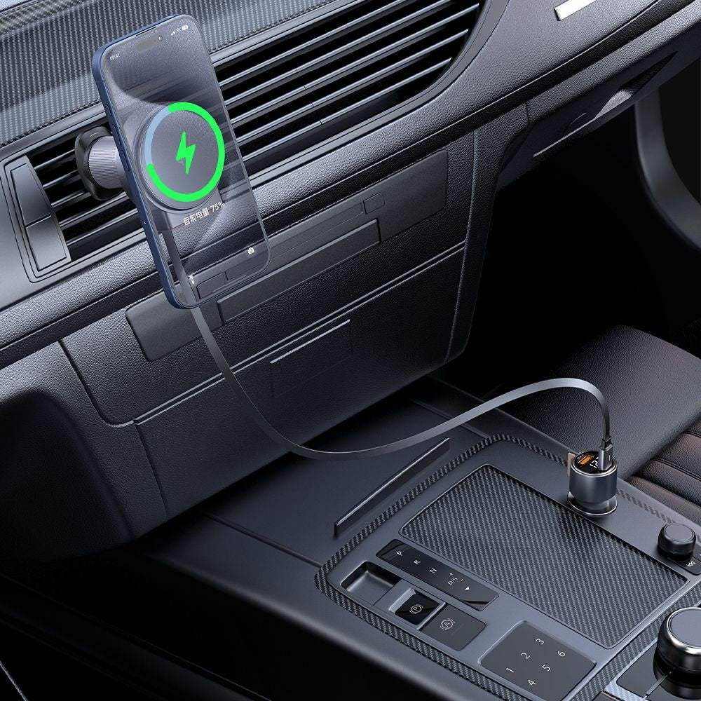McDodo CH-0091 Wireless Car Charger, 15W, 1.67A, Gold