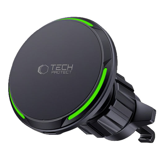 Drahtloses Autoladegerät Tech-Protect MM15W-V7 QI2, 15W, 1,67A, Schwarz