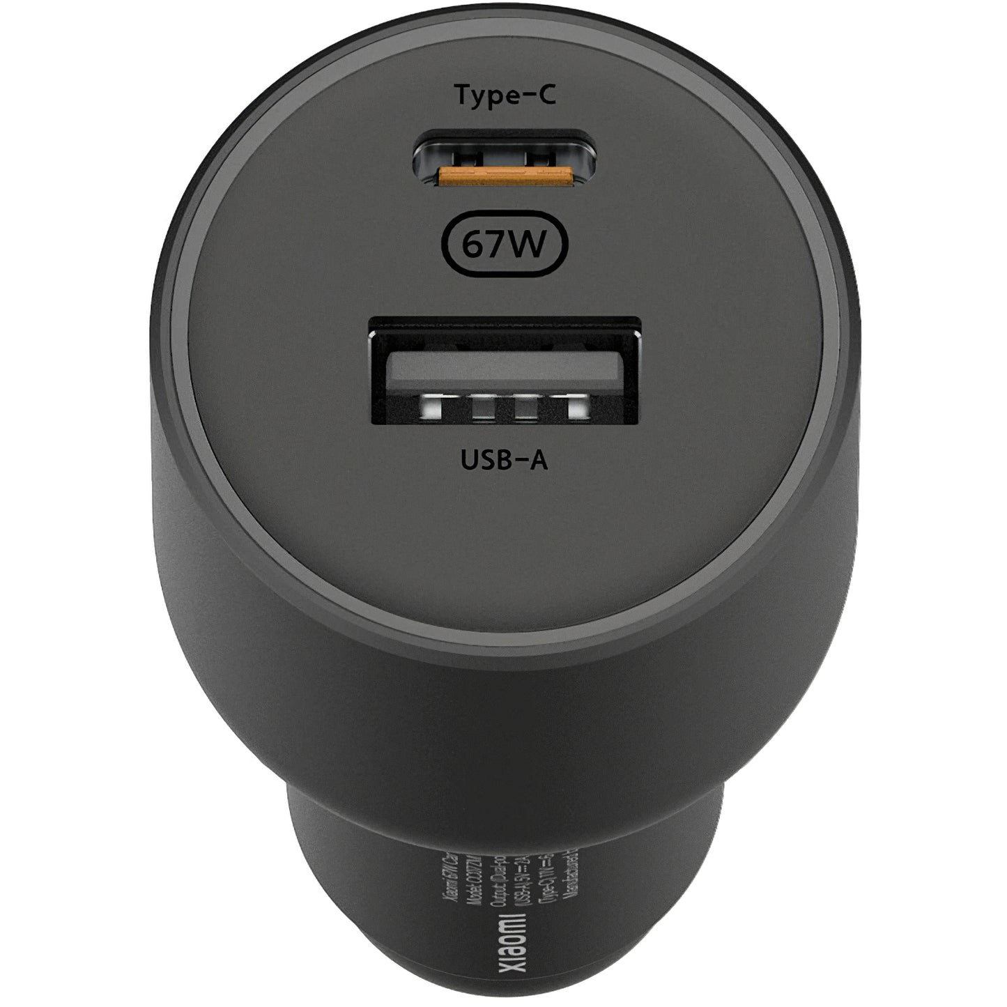 Xiaomi GaN KFZ-Ladegerät 67W | 1x USB-A & 1x USB-C | Schwarz | E-Marker Kabel