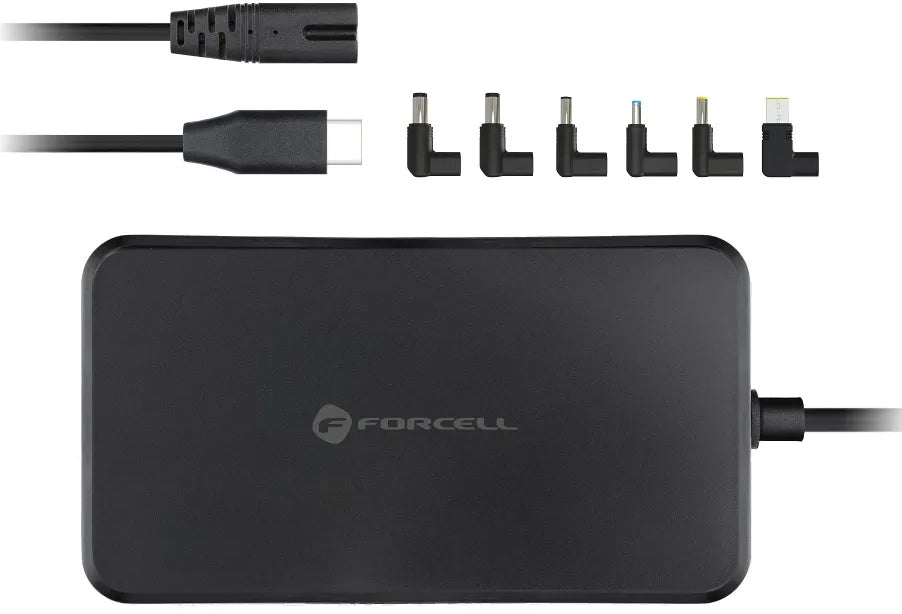 Forcell F-Energy E856 Ladegerät, 65W, Universal, Schwarz