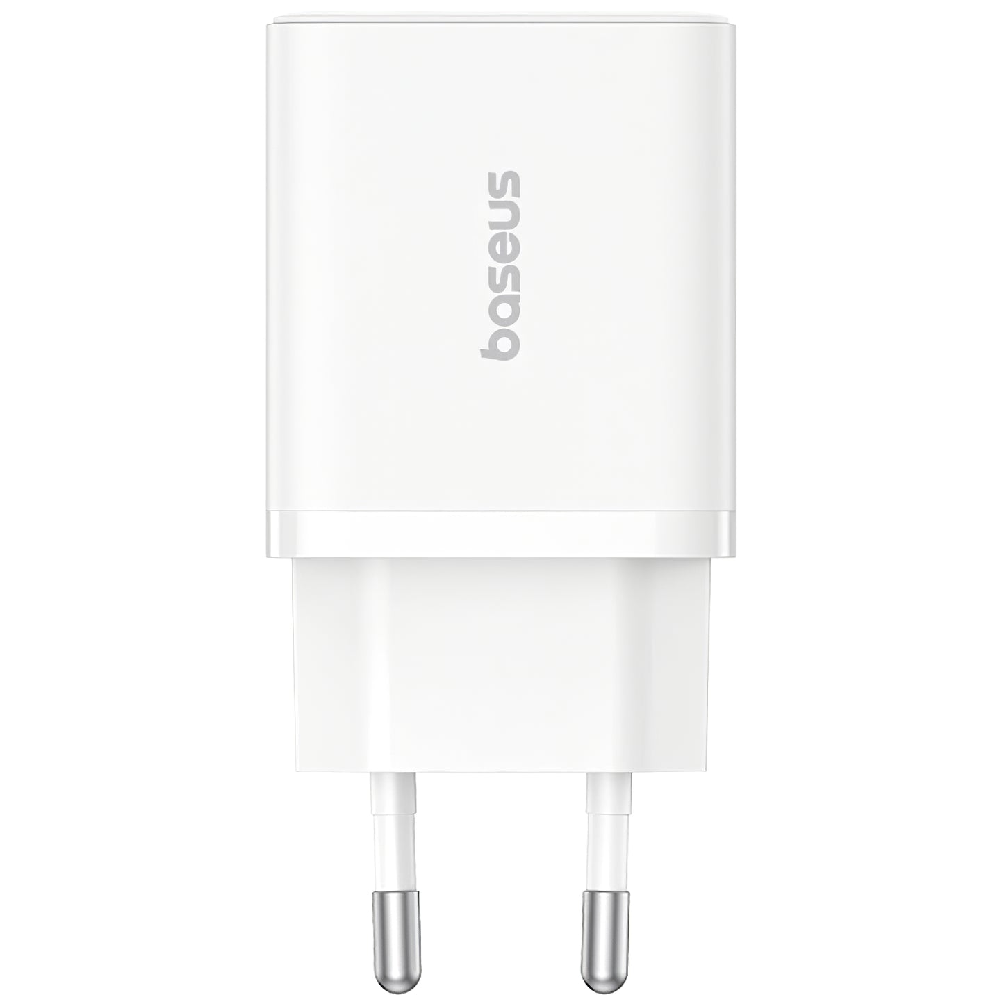 Network Charger Baseus Cube, 30W, 2.4A, 1 x USB-A - 1 x USB-C, White P10111404213-00