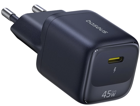 Baseus EnerFill FN22 Netzladegerät, 45W, 3A, 1 x USB-C, Schwarz E0123300