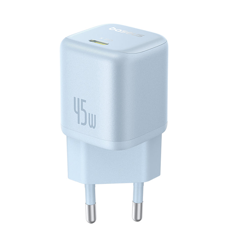 Baseus PicoGo Netzladegerät, 45W, 3A, 1 x USB-C, Blau P10176800313-00