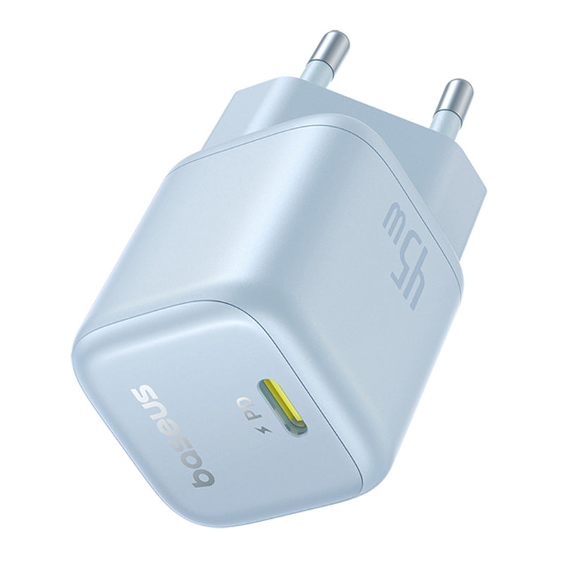 Baseus PicoGo Netzladegerät, 45W, 3A, 1 x USB-C, Blau P10176800313-00