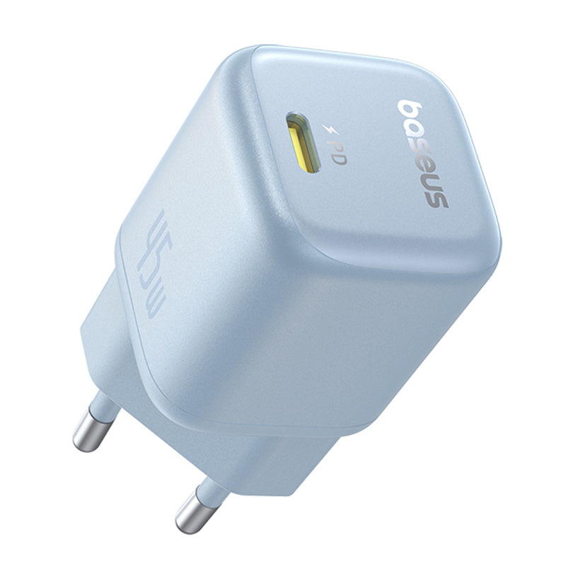 Baseus PicoGo Netzladegerät, 45W, 3A, 1 x USB-C, Blau P10176800313-00