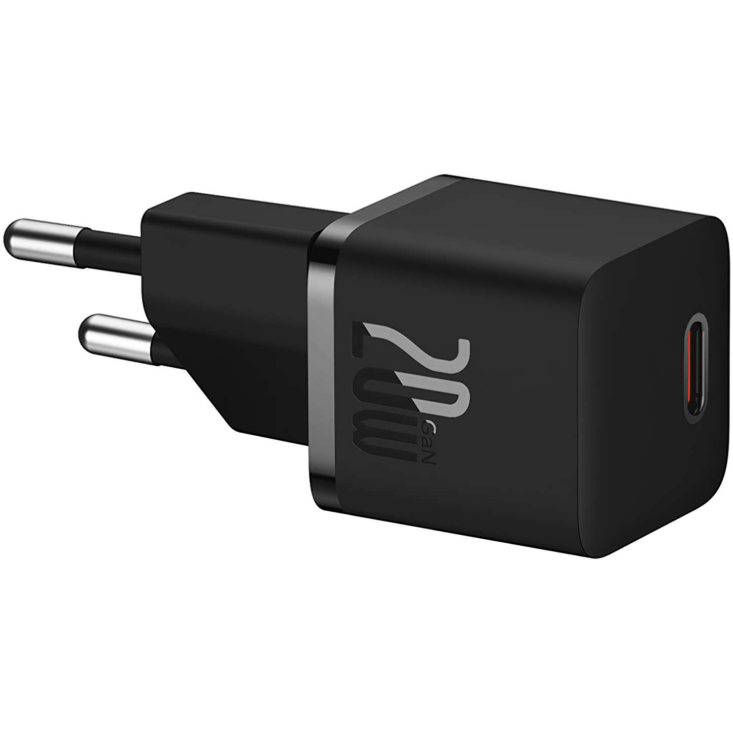 Baseus GaN5 USB-C Kabel Netzwerk-Ladegerät GaN5, 20W, 3A, 1 x USB-C, Schwarz P10110900113-00