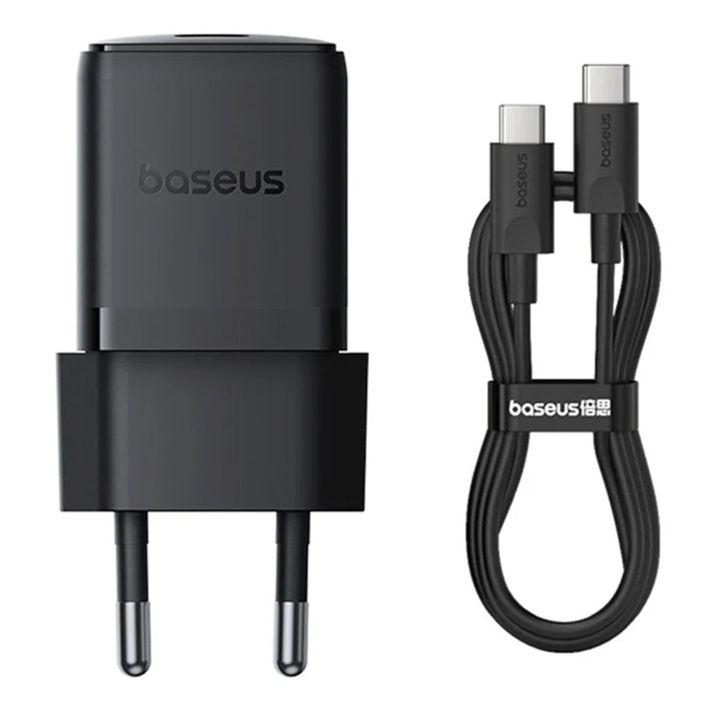 Netzladegerät mit USB-C Kabel Baseus Palm, 30W, 3A, 1 x USB-C, Schwarz P10111605113-01