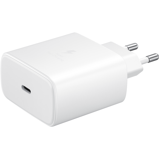 Samsung EP-TA845 + DW767JWE, 45W, 4,05A, 1 x USB-C, 1 x USB-C, Weiß GP-PTU020SOFWQ