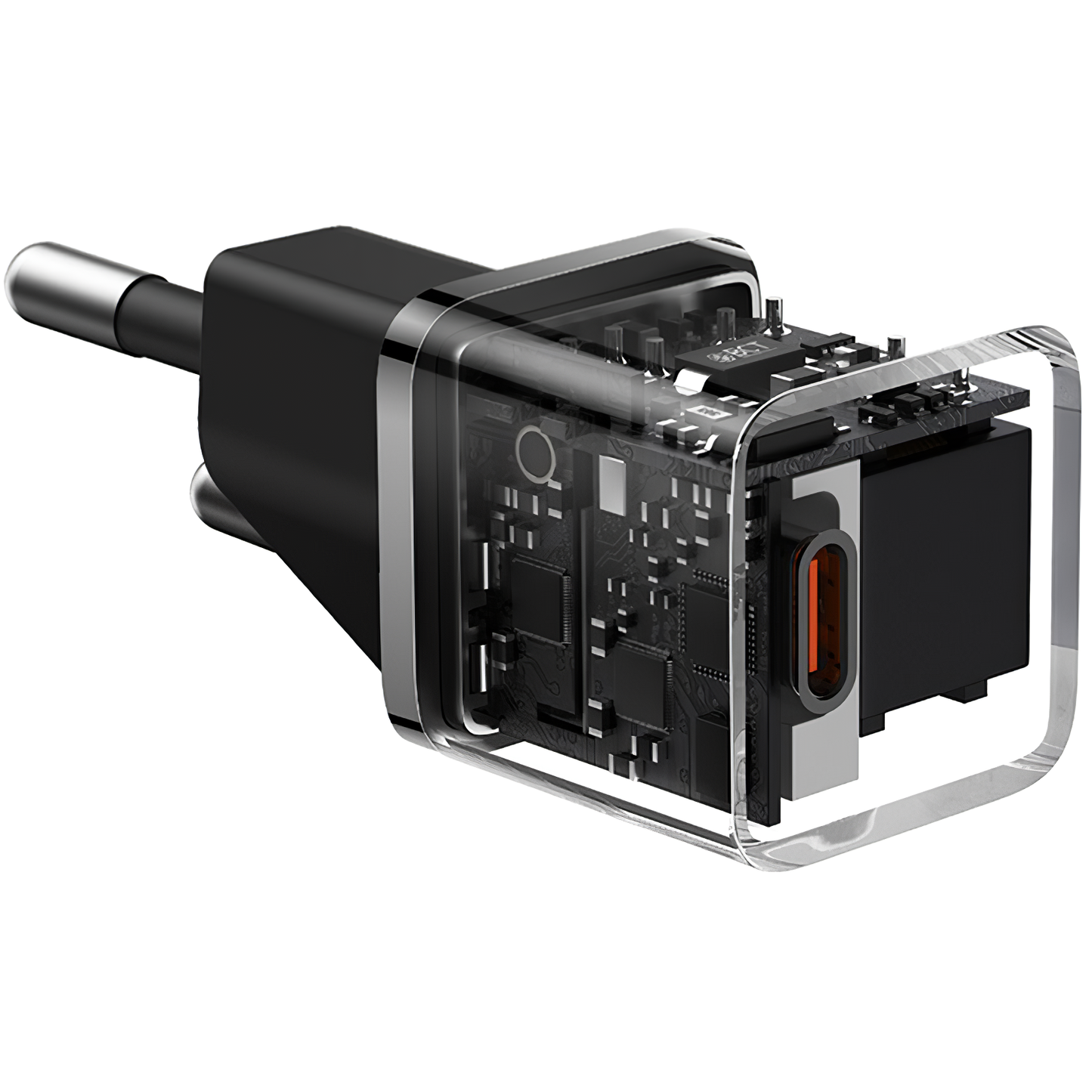 Baseus GaN5 USB-C Kabel Netzwerk-Ladegerät GaN5, 20W, 3A, 1 x USB-C, Schwarz P10110900113-00