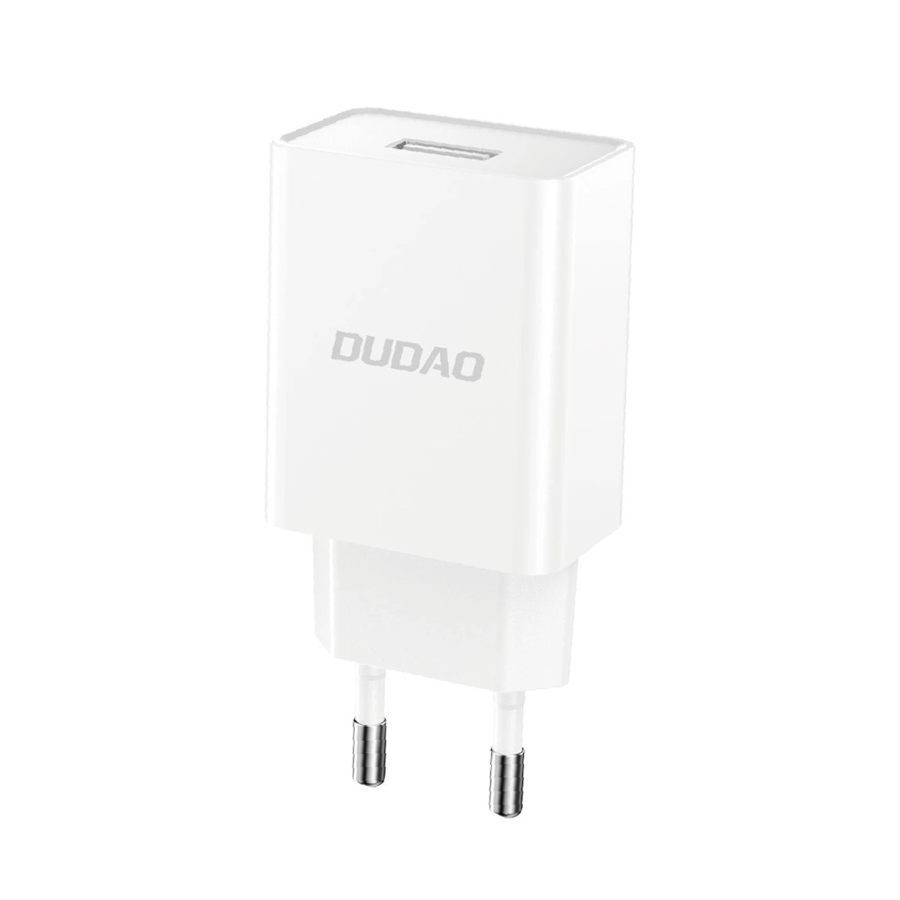 Netzladegerät mit USB-C Kabel Dudao A4EU, 10W, 2.1A, 1 x USB-A, Weiß