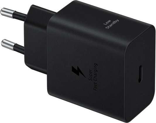 Samsung Netzwerk-Ladegerät mit USB-C Kabel, 45W, 4.05A, 1 x USB-C, Schwarz EP-T4511XBEGEU