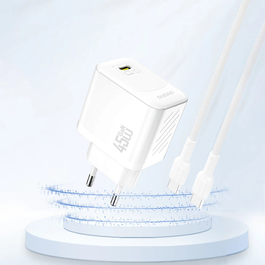 Netzladegerät Dudao A28, 45W, 3A, 1 x USB-C, Weiß