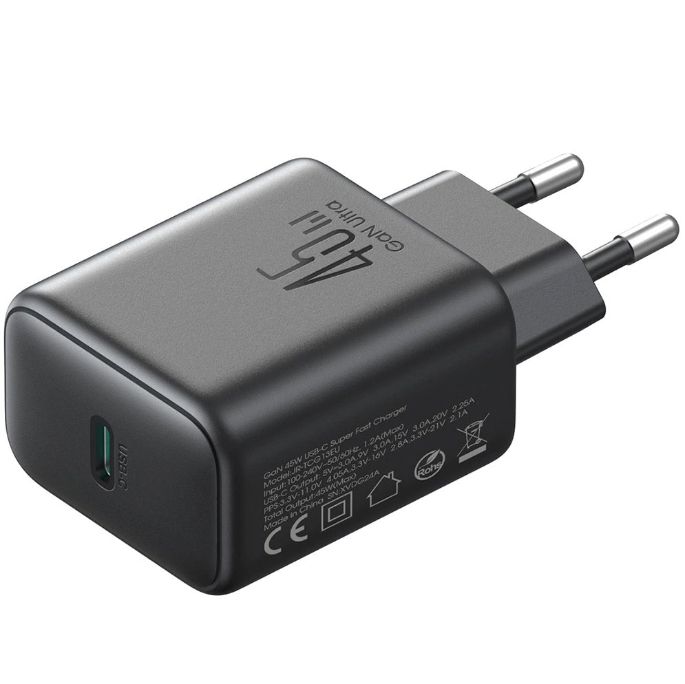 Netzladegerät Joyroom JR-TCG13, 45W, 3A, 1 x USB-C, Schwarz