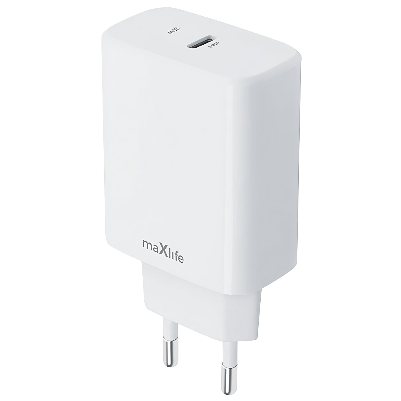 MaXlife MXTC-10-20C, 20W, 3A, 1 x USB-C, Weiß
