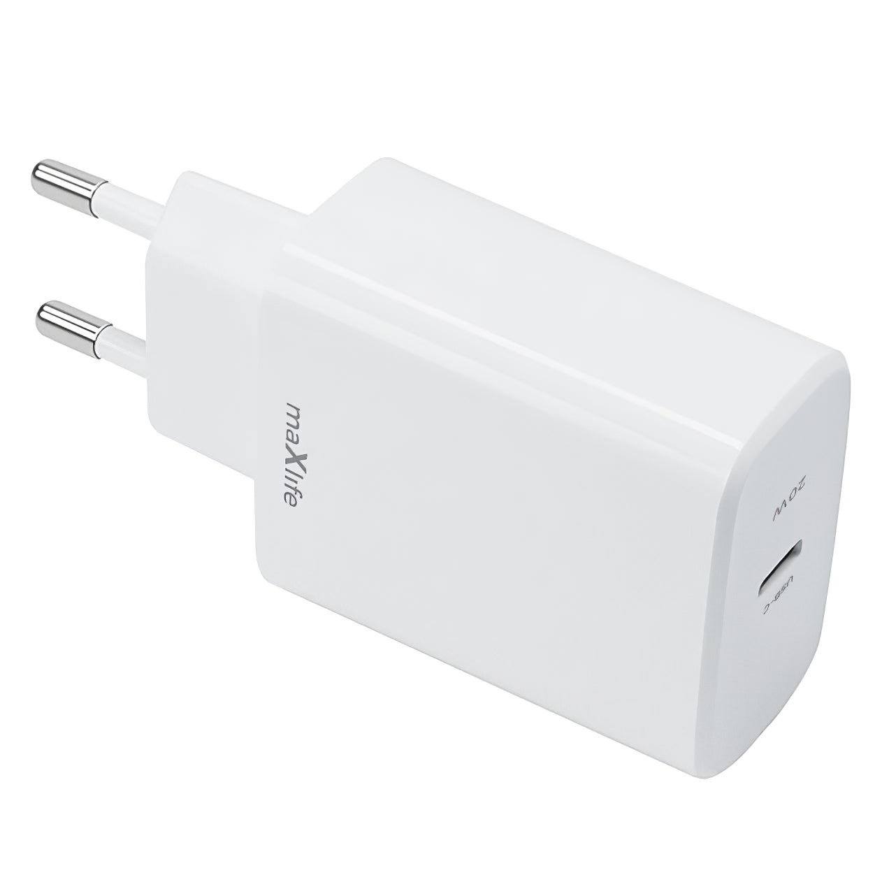 MaXlife MXTC-10-20C, 20W, 3A, 1 x USB-C, Weiß