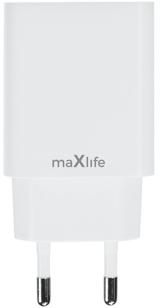 Netzladegerät MaXlife MXTC-13-20C, 20W, 3A, 1 x USB-C, Weiß