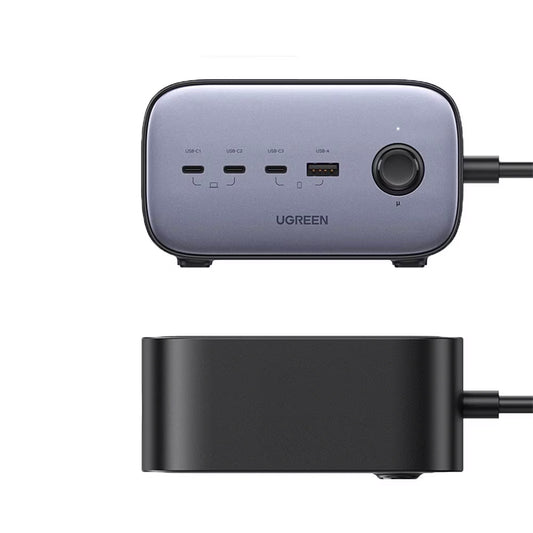 Verlängerungskabel UGREEN CD270, 2 x Schuko, Grau