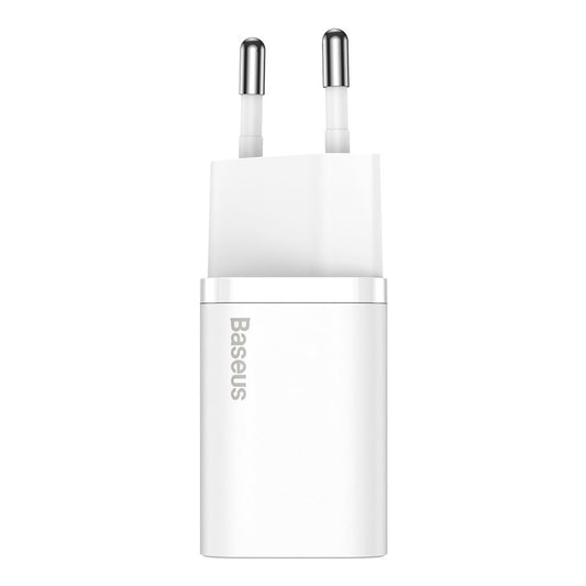 Baseus Super Si Netzwerk-Ladegerät, 25W, 3A, 1 x USB-C, Weiß CCSP020102
