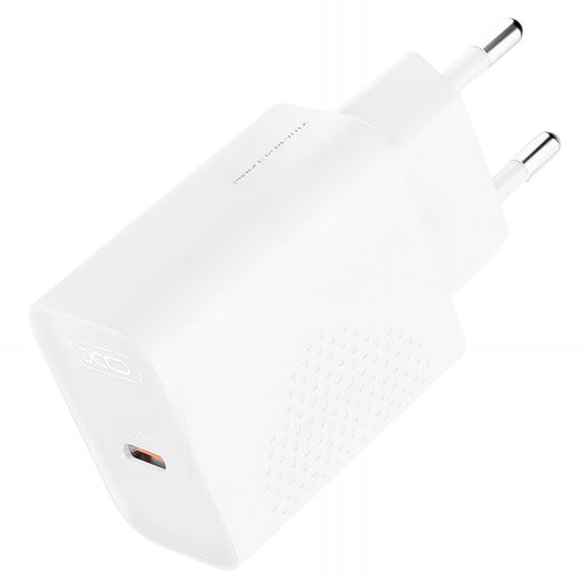 USB-C Netzladegerät XO Design L160, 20W, 3A, 1 x USB-C, Weiß