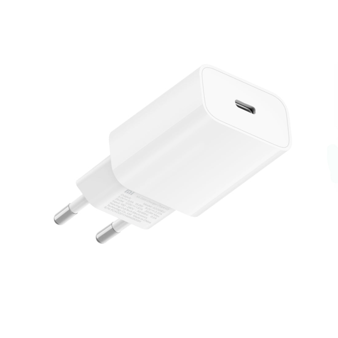 Xiaomi Netzwerk-Ladegerät, 20W, 3A, 1 x USB-C, Weiß BHR4927GL