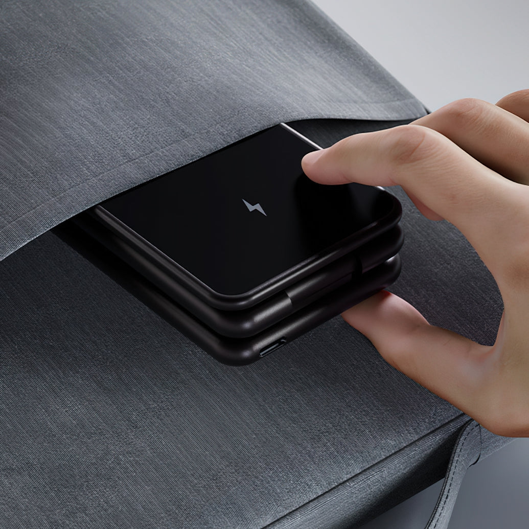 Allity Wireless Network Charger. AWC-230-22WMS 3in1, 22.5W, 1.67A, Gray