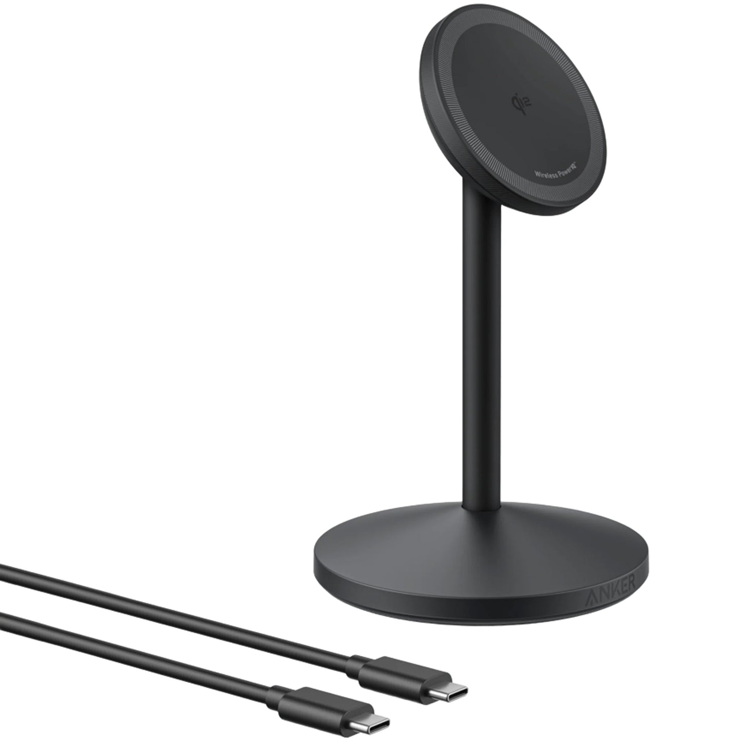 Anker MagGo Stand Wireless Netzladegerät, 15W, 1.67A, Schwarz A25X1H11