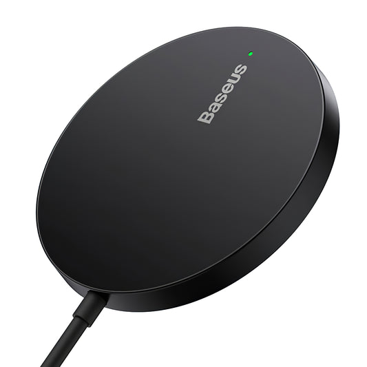 Drahtloses Netzwerk-Ladegerät Baseus Simple Simple Mini 3, 15 W, 1,67 A, Schwarz CCJJ040001
