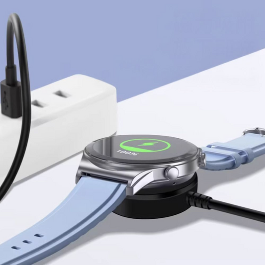 Wireless-Ladegerät Tech-Protect MC03 Ultraboost für Samsung Galaxy Watch Series, USB-C, Schwarz