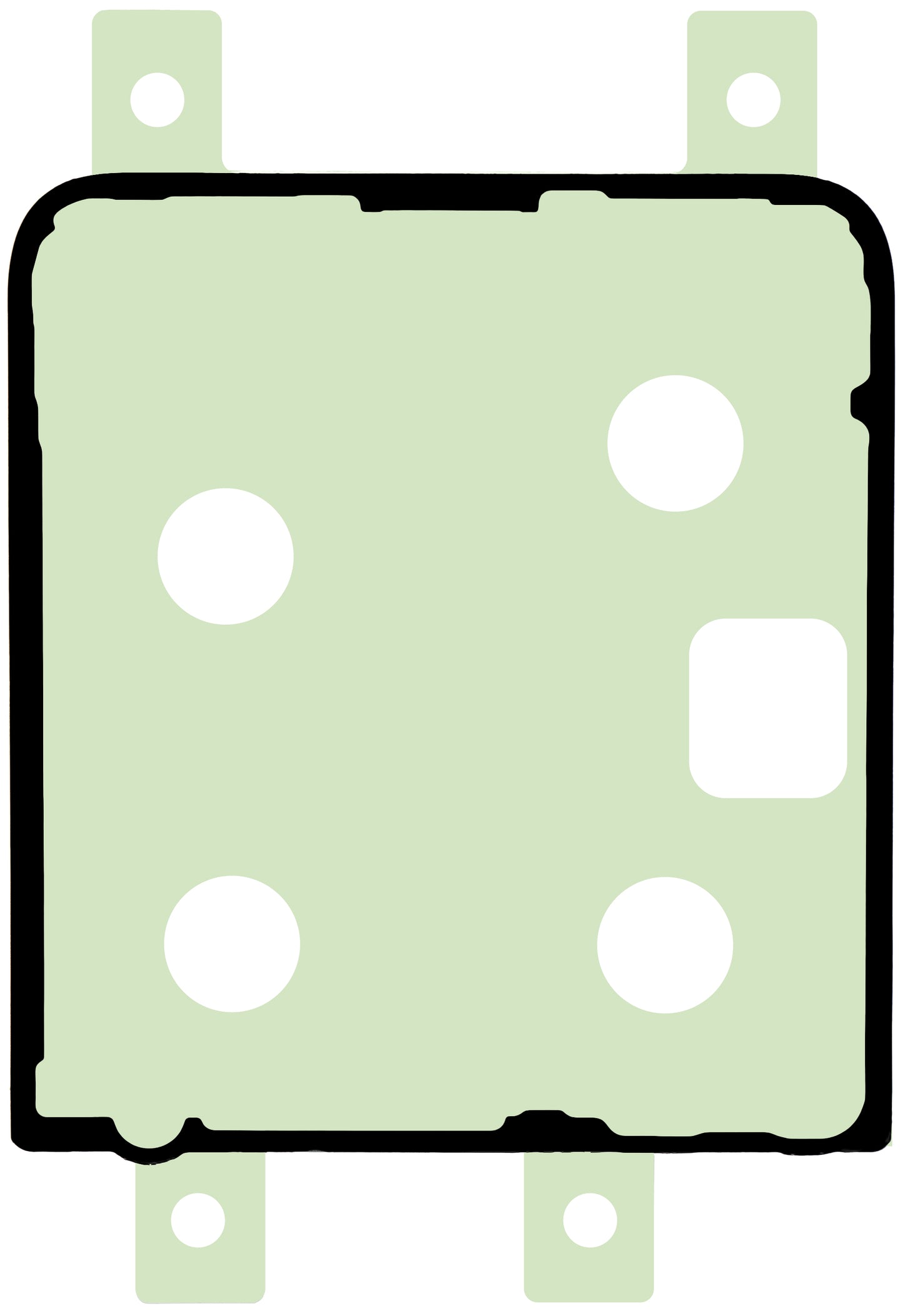 Klebeset für Akkudeckel Samsung Galaxy Z Flip4 F721, Service Pack GH82-29628A