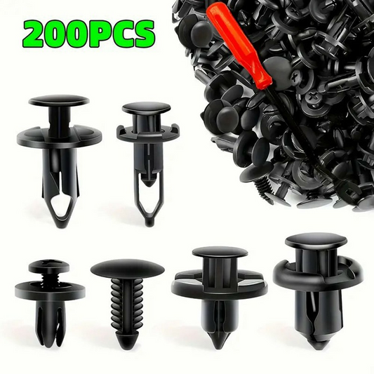 OEM Auto Clips / Clamps Kit, 200in1