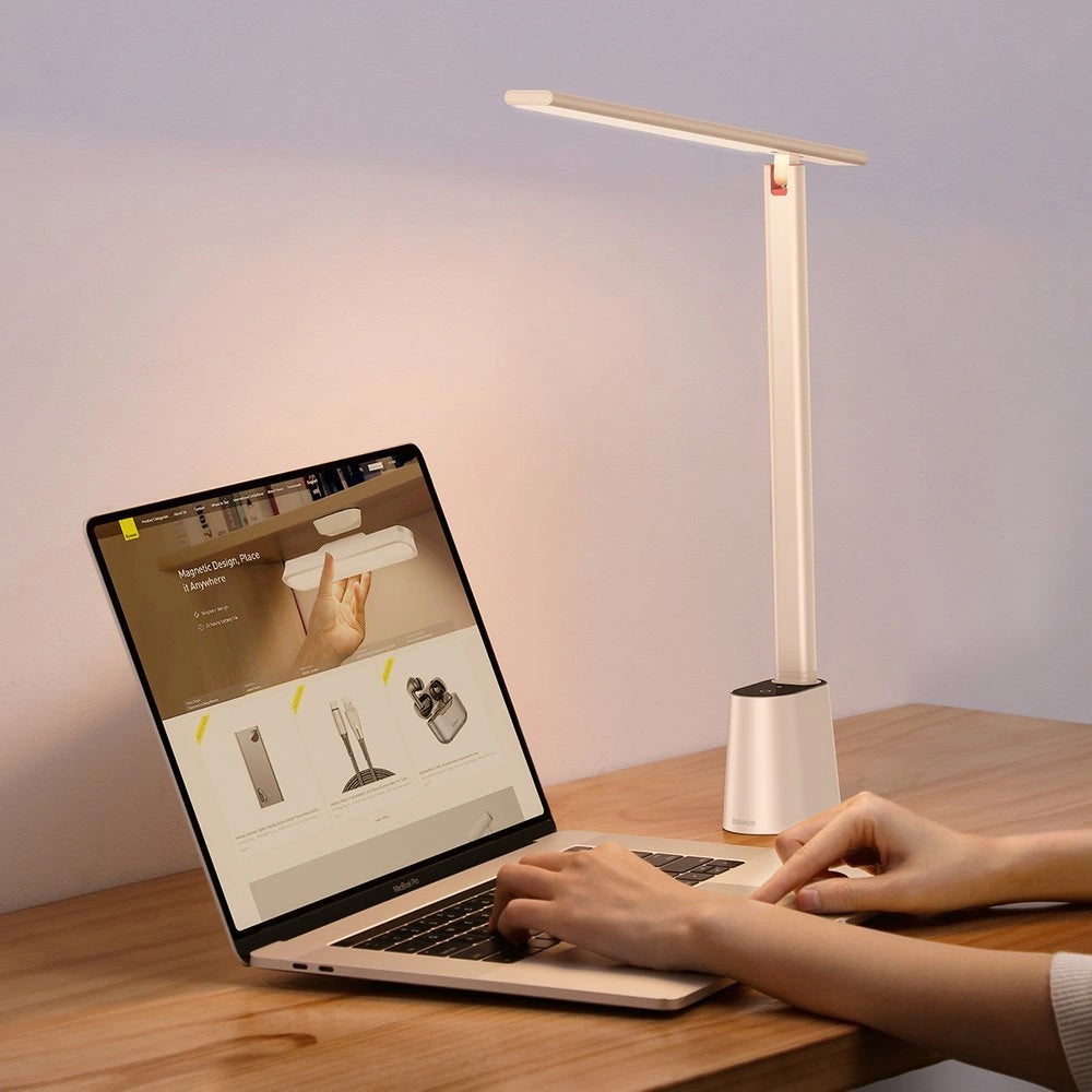 Baseus Smart Eye LED-Schreibtischlampe, Weiß DGZG-02